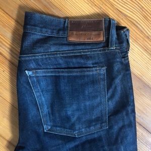 JCrew 484 Selvedge jeans